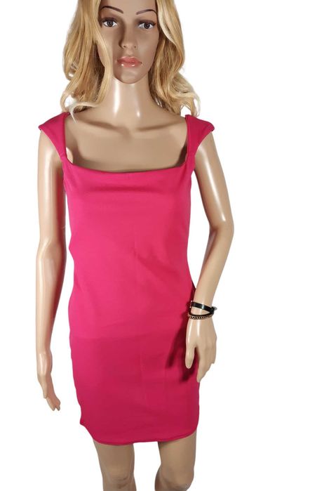 Nowa różowa mini sukienka PrettyLittleThing 36,S/38,M