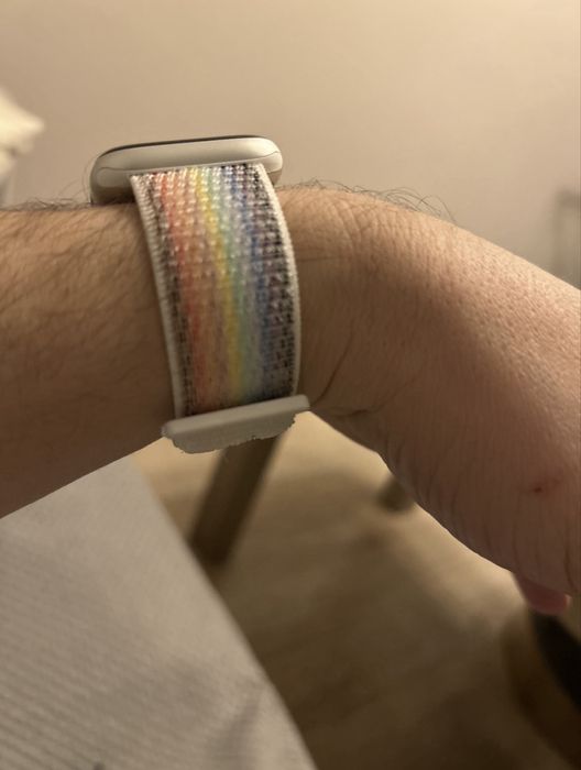 Iwatch SE 2 44 mm niebieski pasek