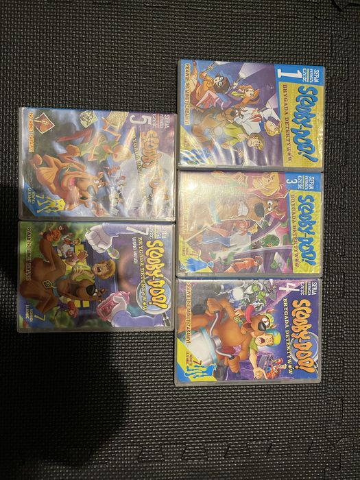 Scooby-Doo Brygada Detektywów cześci: 1,3,4,5,7