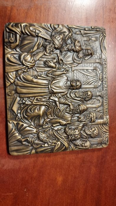 Medalha em Bronze “Menino entre Doutores” – Cabral Antunes – Numerada