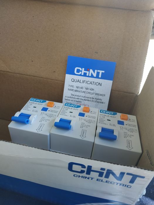 Диффавтомат.УЗО.ПЗВ.CHINT.