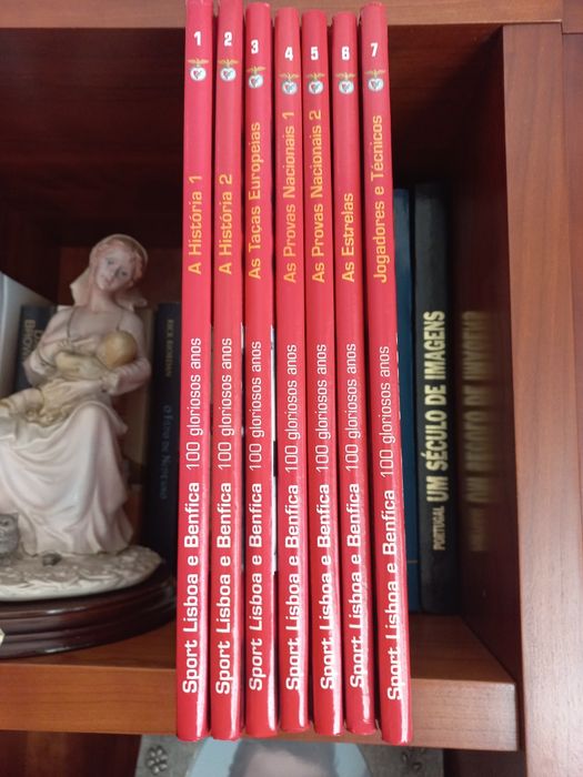 Coleção de livros do Benfica
