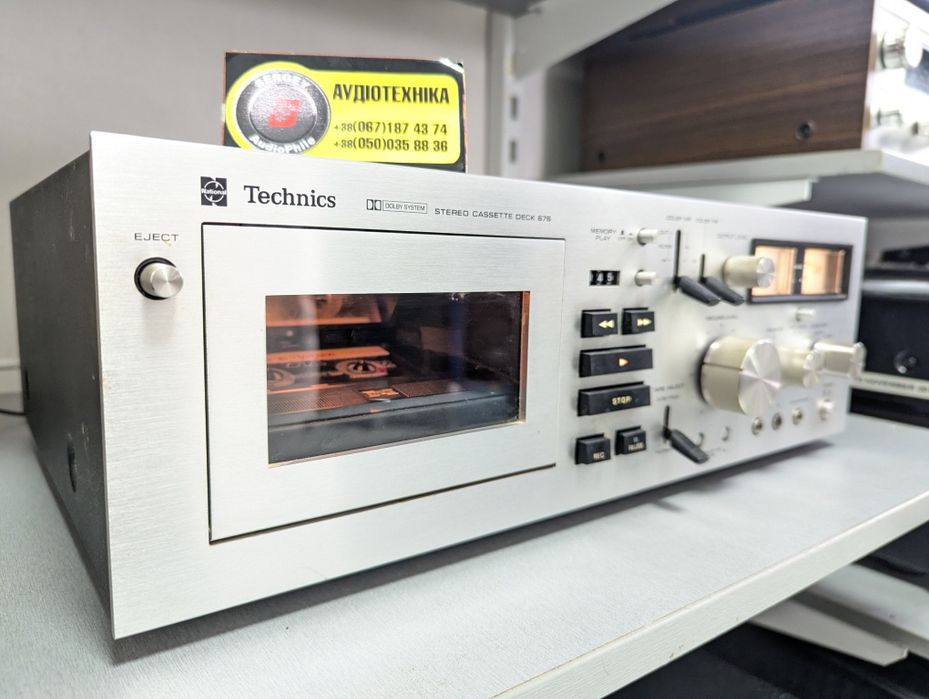 ТОП Technics RS-676USD. Stereo Cassette Deck. Вес 11 кг. JAPAN