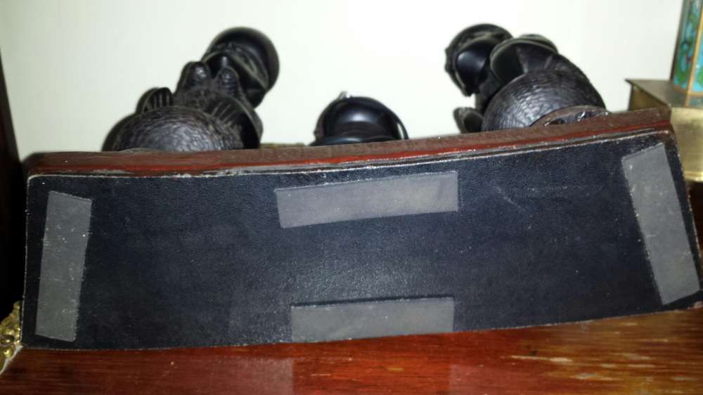 Par de candeeiros em Pau Preto