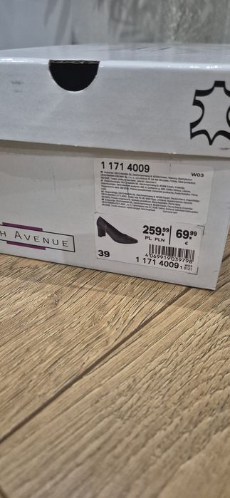 Półbuty damskie 39