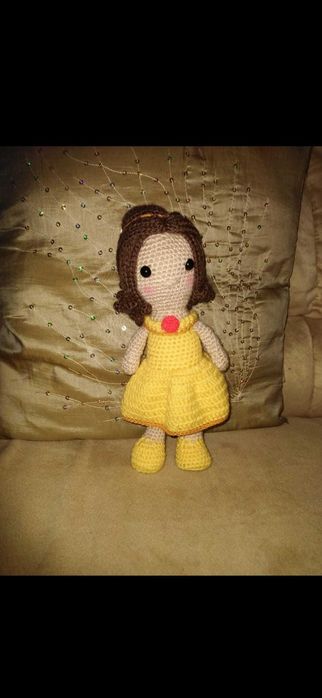 Amigurumi Bela e o Monstro