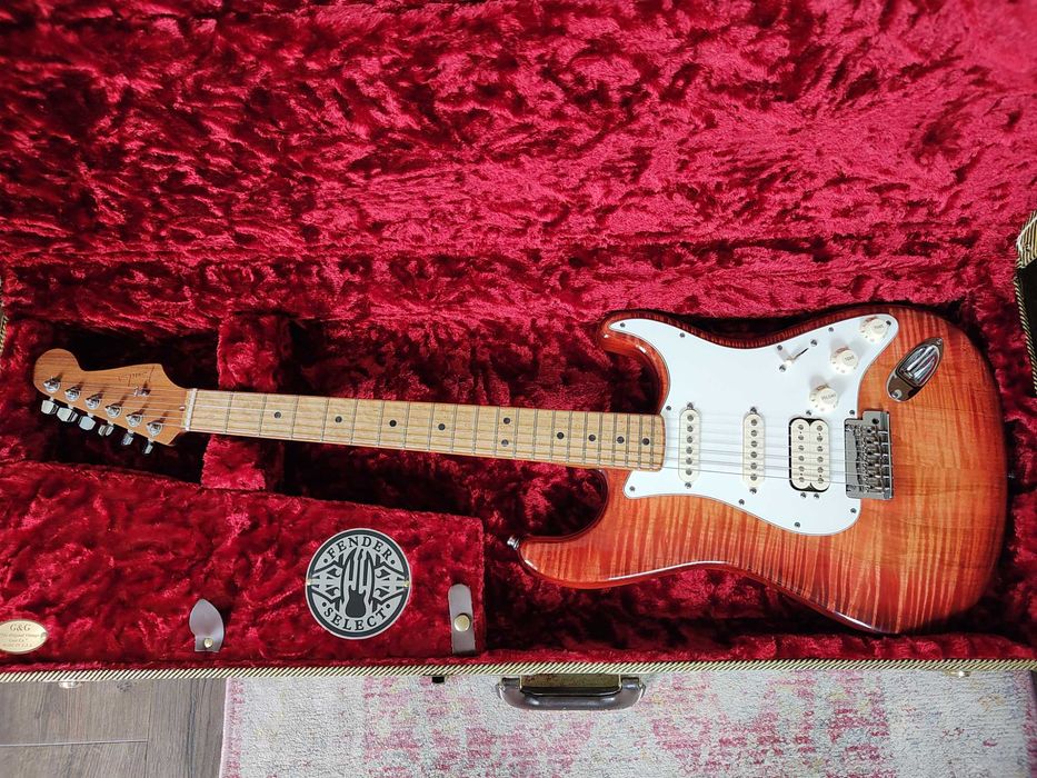 Fender Select Stratocaster HSS Flame maple top, USA, 2014