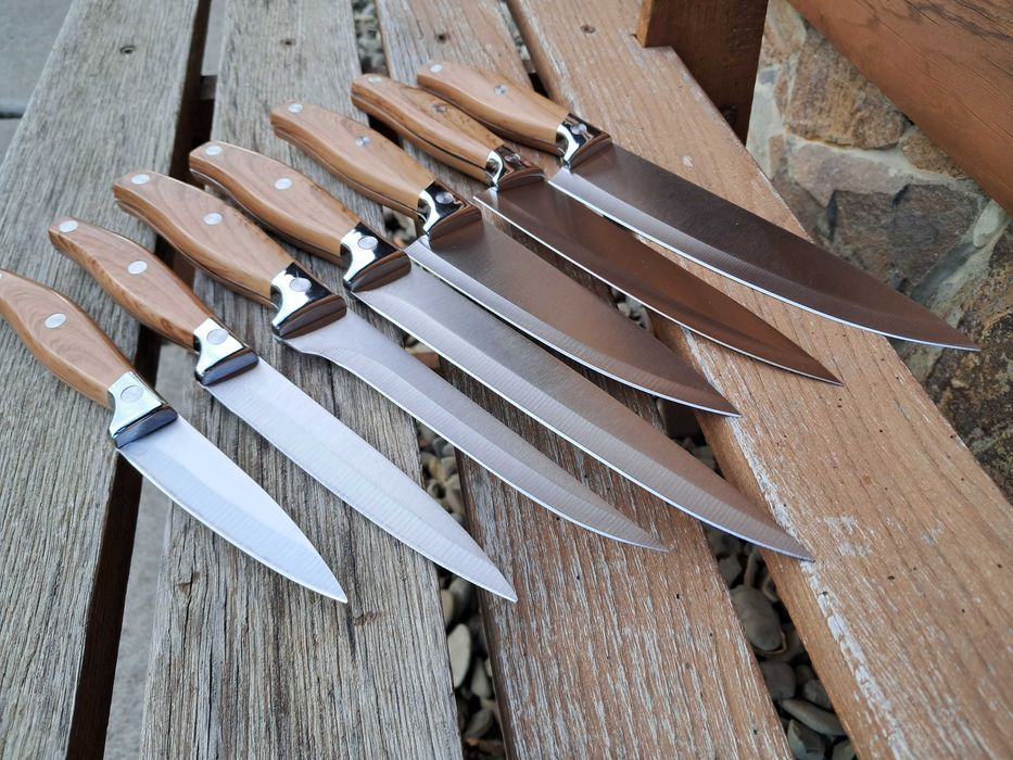 Кухонный нож набор ножей из семи штук острый нож