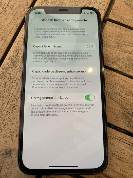 Vendo iPhone 12 Pro como novo capacidade de bateria 100% msg por email