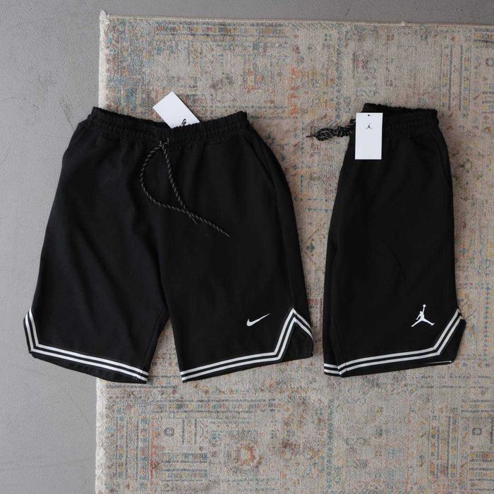Шорты Jordan Nike мужские спортивные трикотажные джордан найк черные