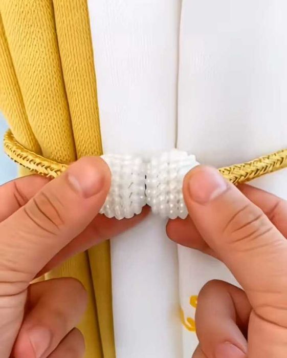 Подхват для штор перламутровый магнитный