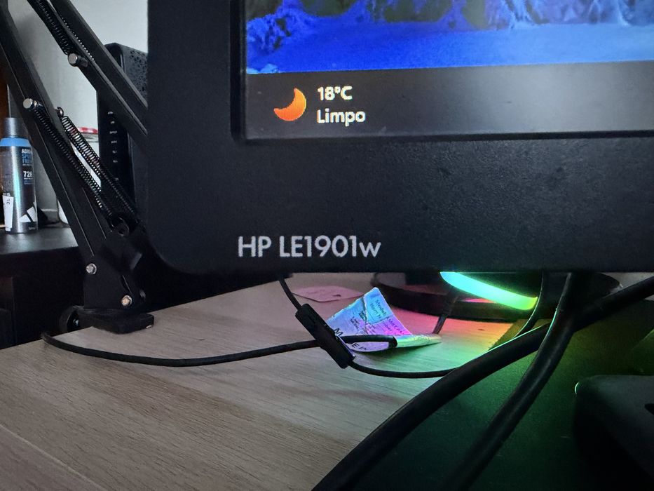 Monitor HP LE1901w 19 polegadas