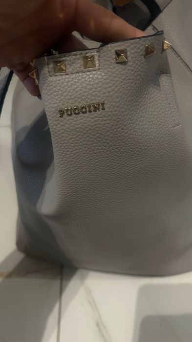 Torebka szara Puccini