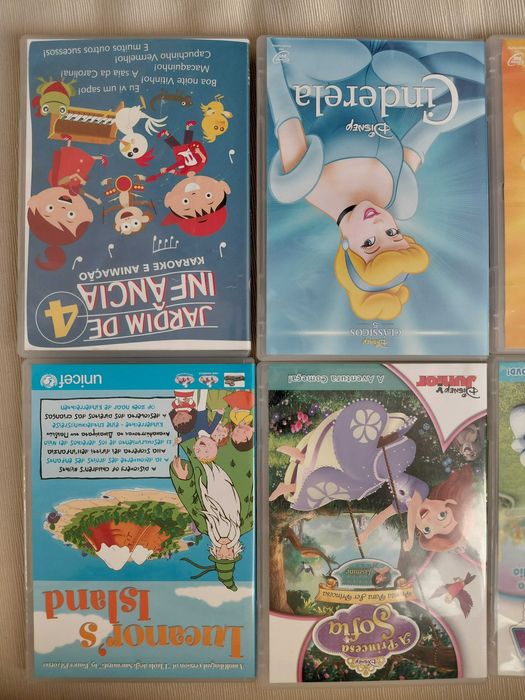 DVDs infantis Clássicos