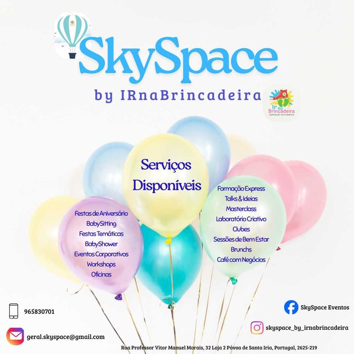 Espaço para todo o tipo de eventos