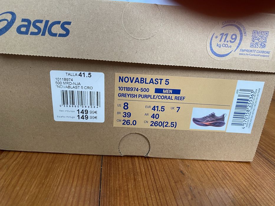 ASICS Novablast 5