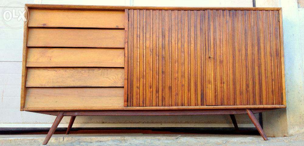 Amostra recheio nº 1 aparador nordico retro olaio vintage