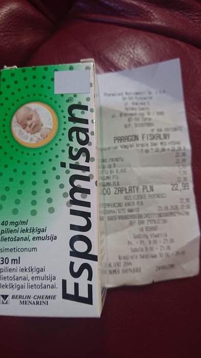 Kropelki espumisan 30 ml