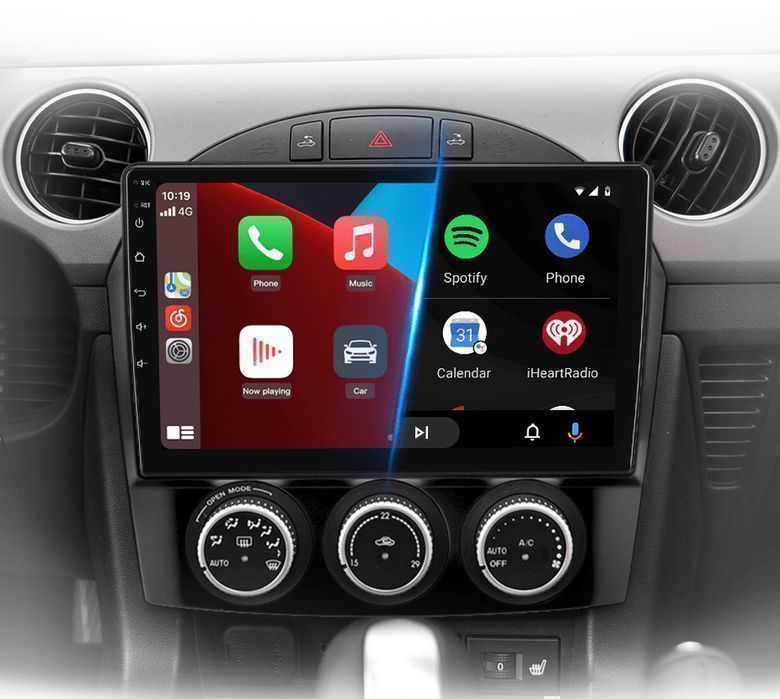 Mazda MX-5 III NC 2008-2015 – Radio Android 15 9" CarPlay Android Auto 4GB/64GB GPS Nawigacja Stacja Multimedialna WiFi Bluetooth DSP 4G LTE PL