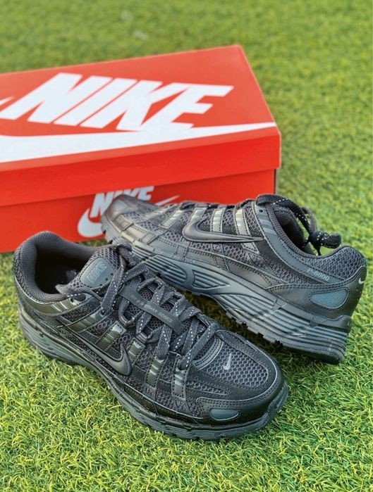 Оригінал Кросівки Nike P-6000 Premium Triple Black Найки чорні