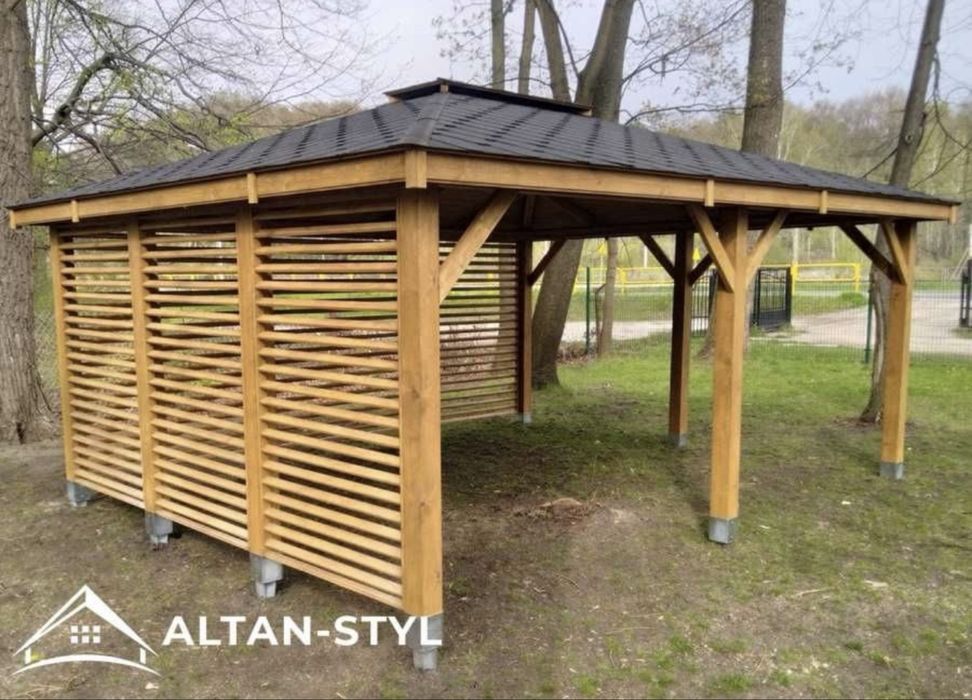 Altany, altanki, wiaty, altana ogrodowa EWELINA 3x3m PRODUCENT