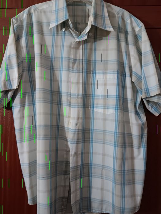 Camisas de manga curta homem