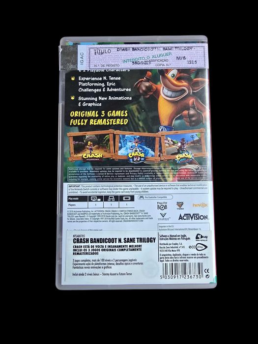Crash Bandicoot N. Sane Trilogy NSW