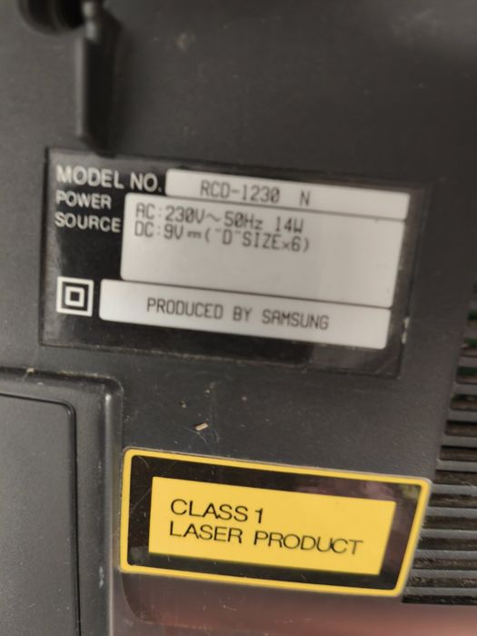 Магнитола Samsung rcd 1230