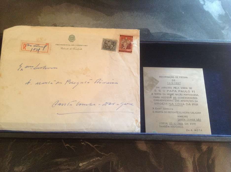 Fátima 1967; arquivo Salazar; Papa Paulo VI