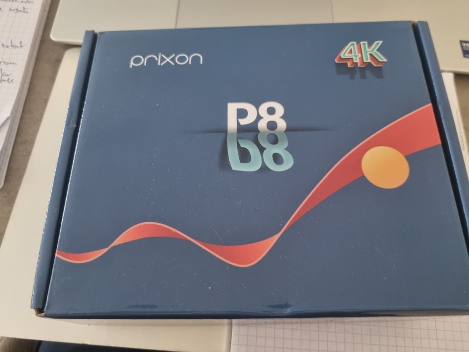 Box IPTV Prixon P8 4K UHD – Como Nova (Na Caixa Original)