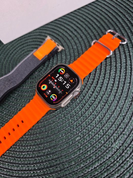 Smartwatch HK Ultra2 Max – AMOLED , połączenia, sport, zdrowie, NOWY