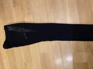 Oryginalne spodnie PINKO czarne z pianki rozm. 34