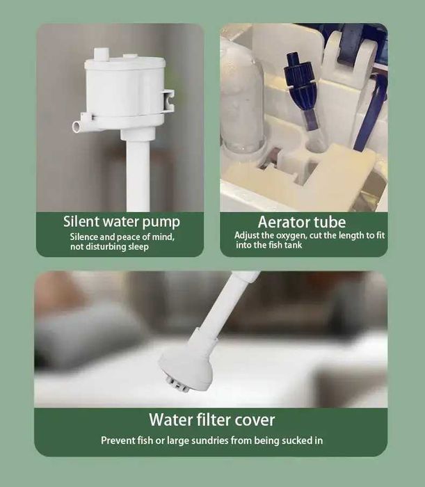 Акваріум комплект SunSun HNE-380 White 26 літрів Білий