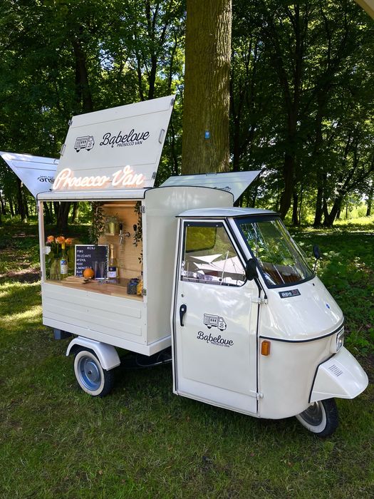Prosecco Van/ Piaggio Van/Barman/Eventy firmowe
