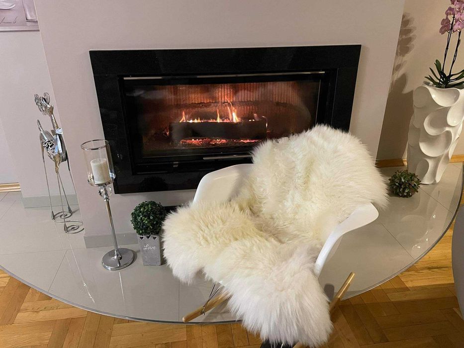 Piękna Skóra Owcza futerko XL Dekoracja Domowa Dywanik ZNAKOMITA CENA