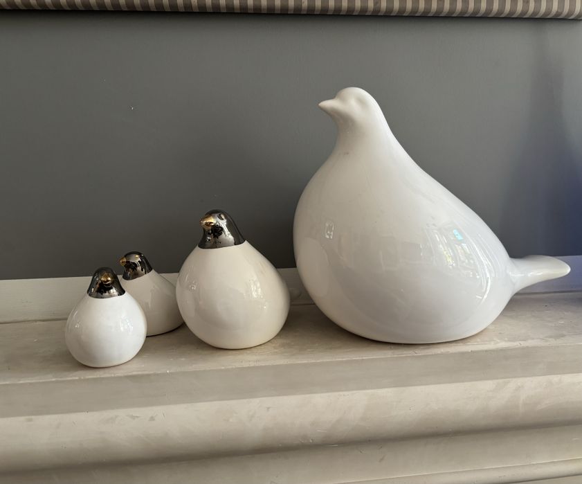 Ceramiczne gołębie