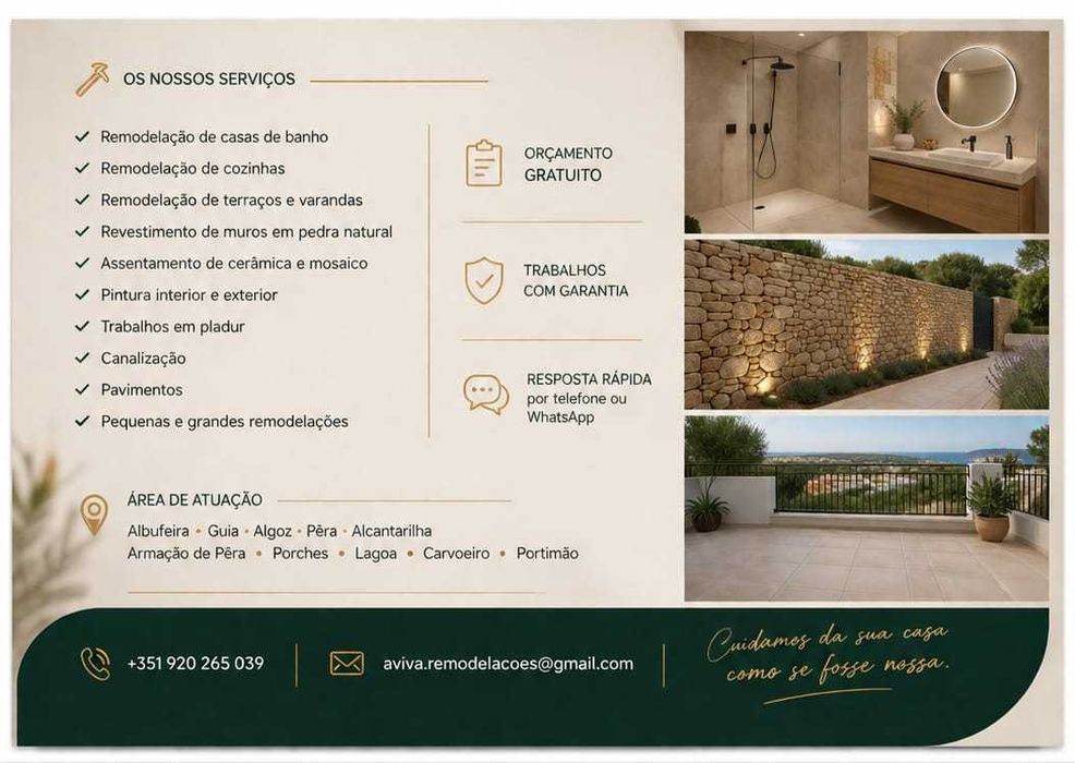 Remodelações Algarve