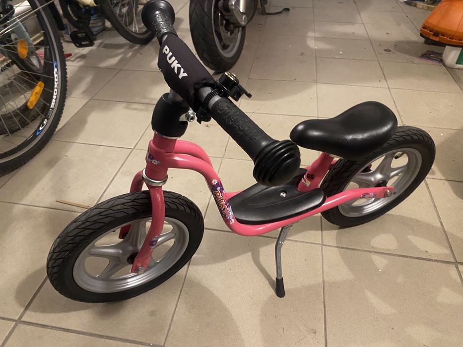 Rowerek biegówka Puky różowy
