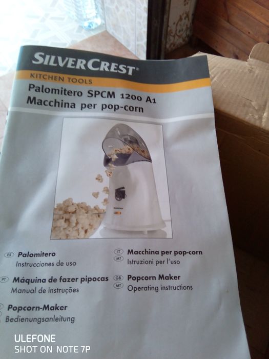 Máquina de fazer pipocas