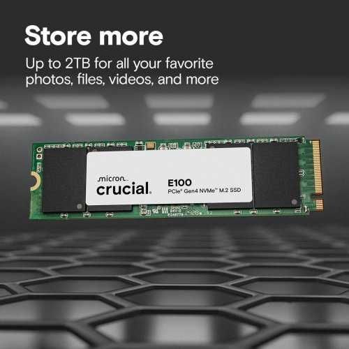 SSD-диск Crucial E100 1TB M.2 (2280 PCI-E) NVMe x4 (CT1000E100SSD8)