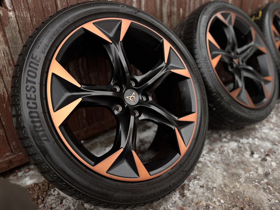 Felgi Koła 19 5x112 CUPRA FORMENTOR Oryginał Opony letnie Bridgestone