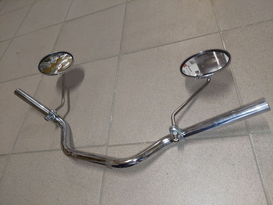 Nowy zestaw naprawczy kierownica+lusterka rama simson s51 s50 s53 PL