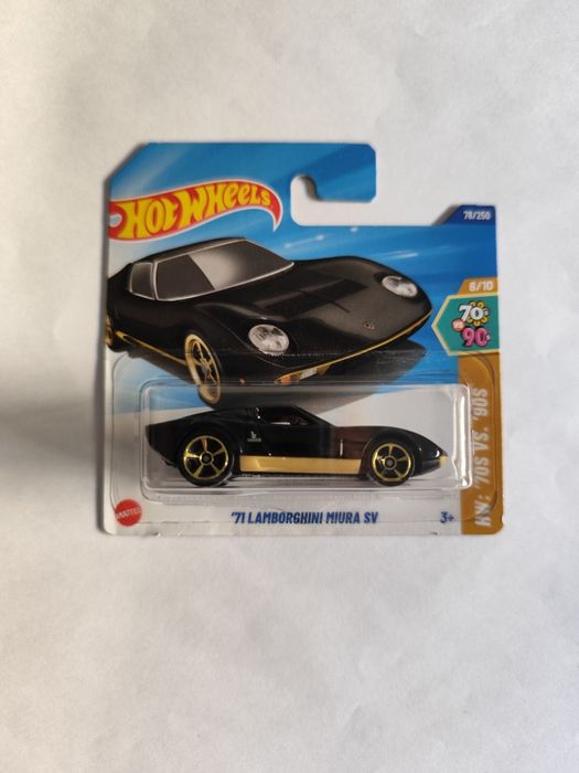 Hot Wheels '71 Lamborghini Miura SV