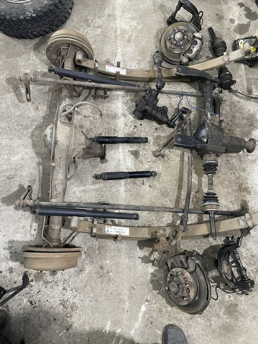 Mitsubishi l 200 редуктор мост рессора