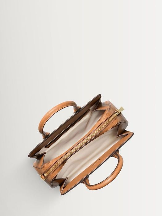 Michael Kors Laila Small Satchel Bag Vanilla/Acorn,Оригінал