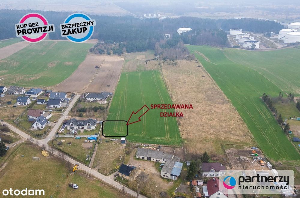 Działka budowlana z Mpz Dębogórze gm. Kosakowo