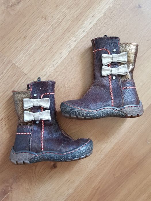 Kozaczki 21, buciki, skóra naturalna, zimowe buty