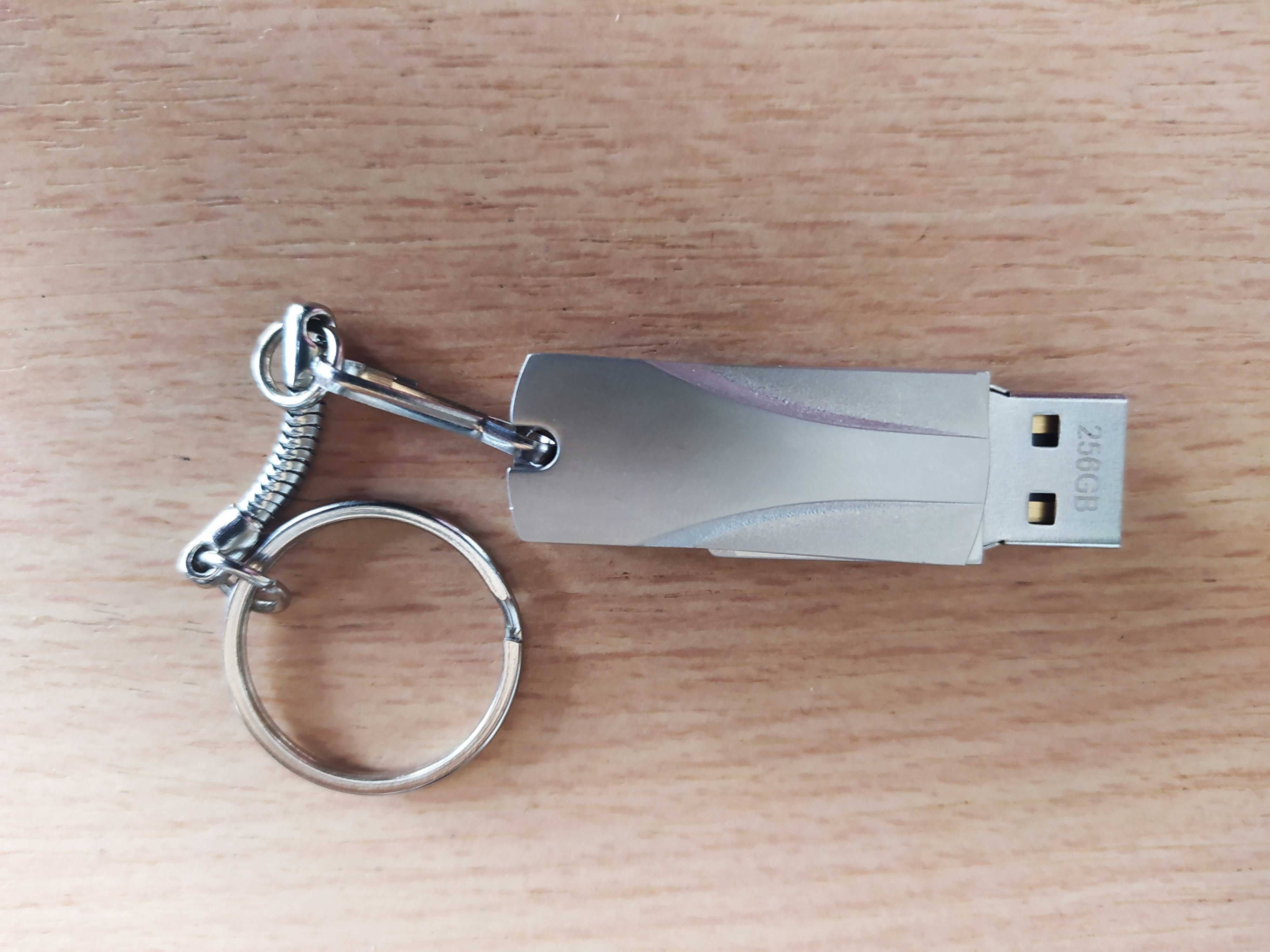 Флешка 256 GB металлическая на брелке: 150 грн. - Зовнішні накопичувачі ...