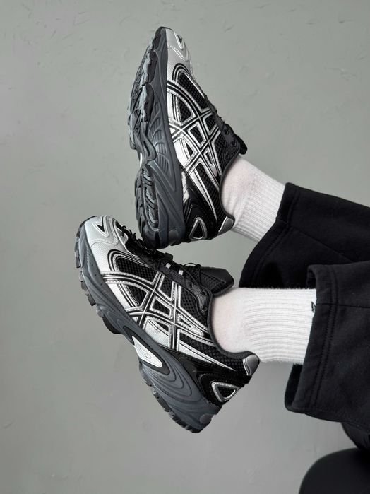 Кросівки Asics Gel-Kahana Tr V4 Black/Silver premium | Кроссовки Асикс чоловічі