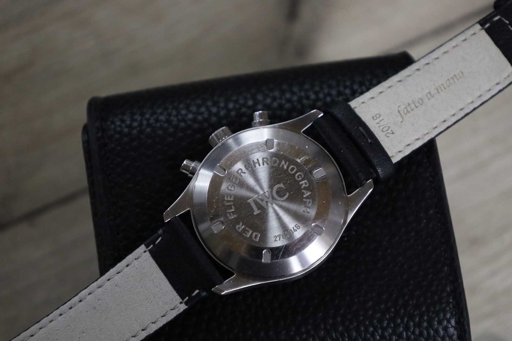 Zegarek IWC Schaffhausen IW370603 IW3706 pilot Fliegerchronograph